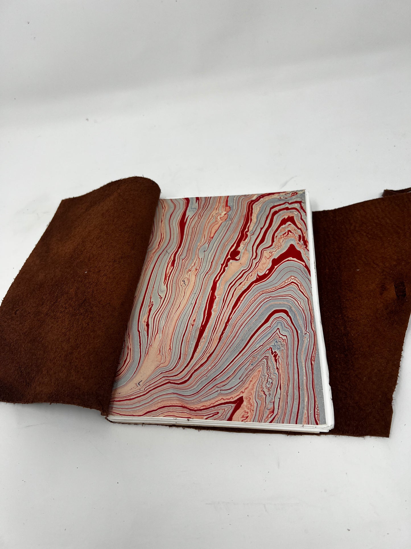 Handmade Leather Journal w/ Linen Paper