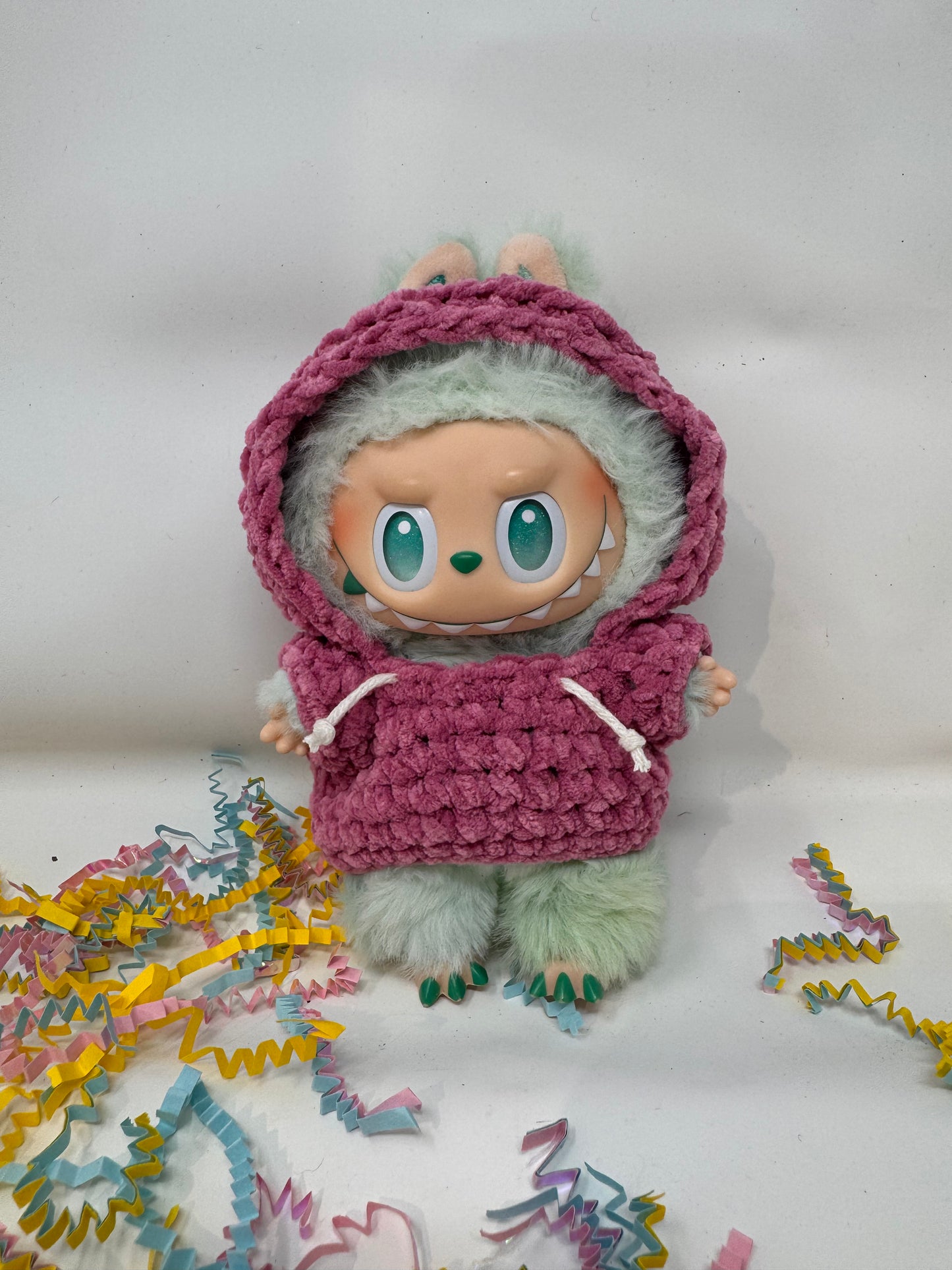 Labubu Crochet Hoodie