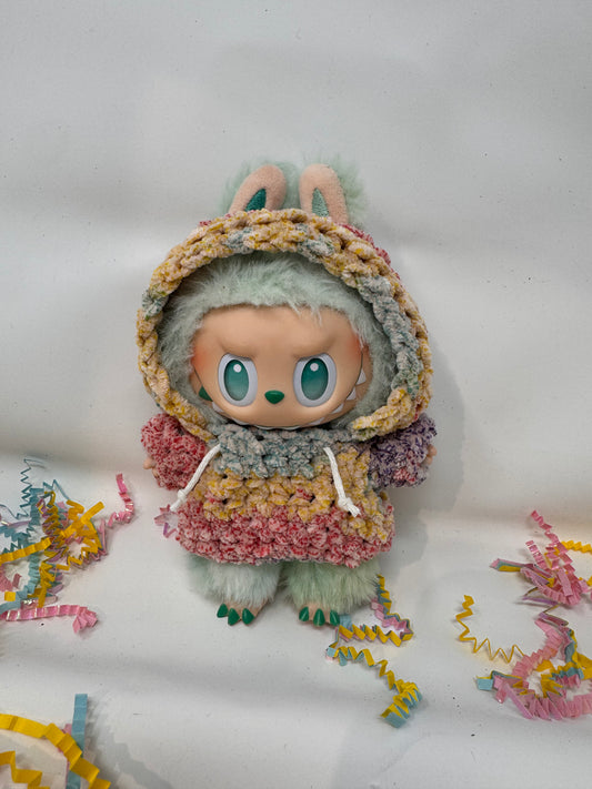 Labubu Crochet Hoodie