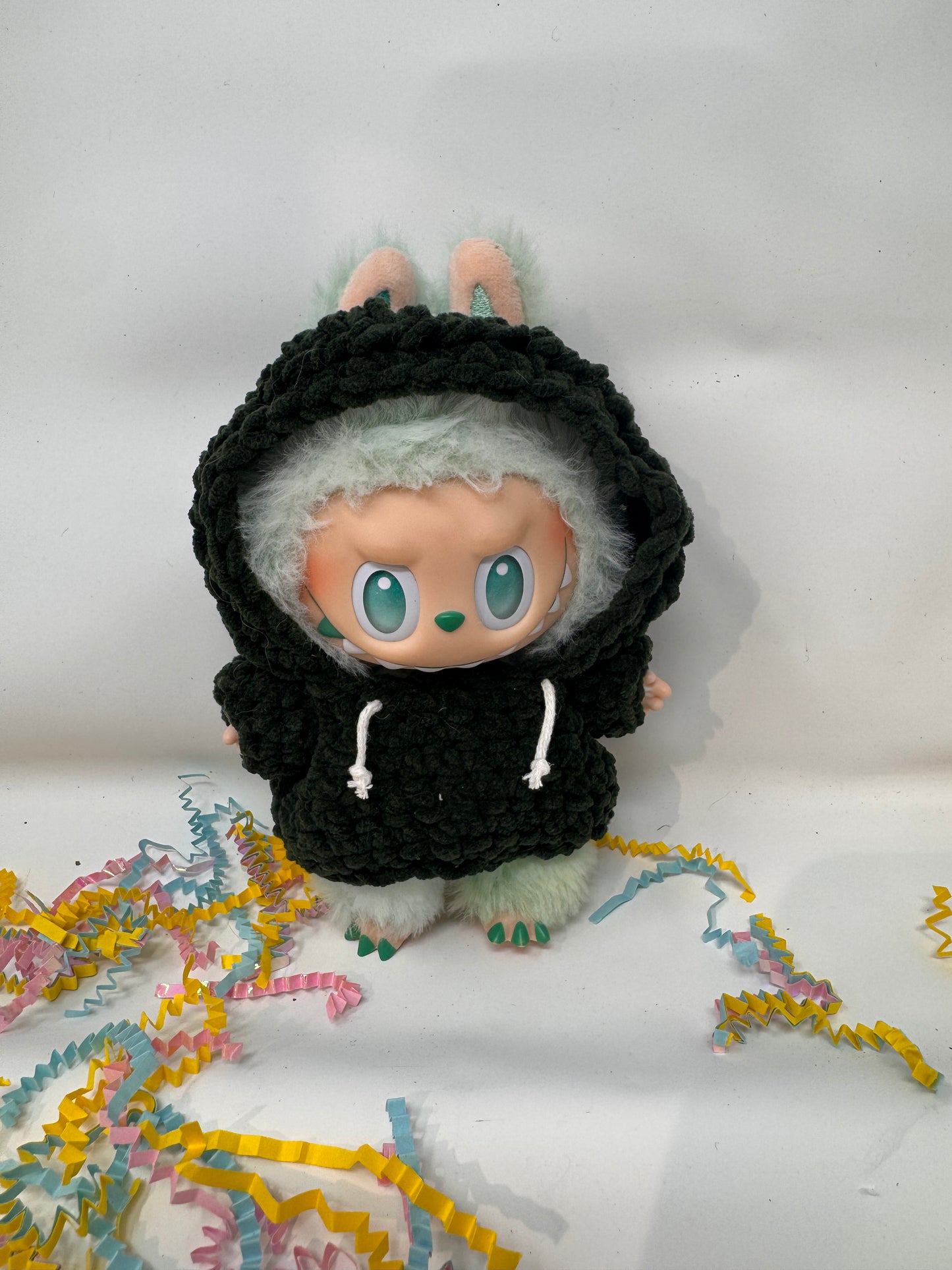 Labubu Crochet Hoodie