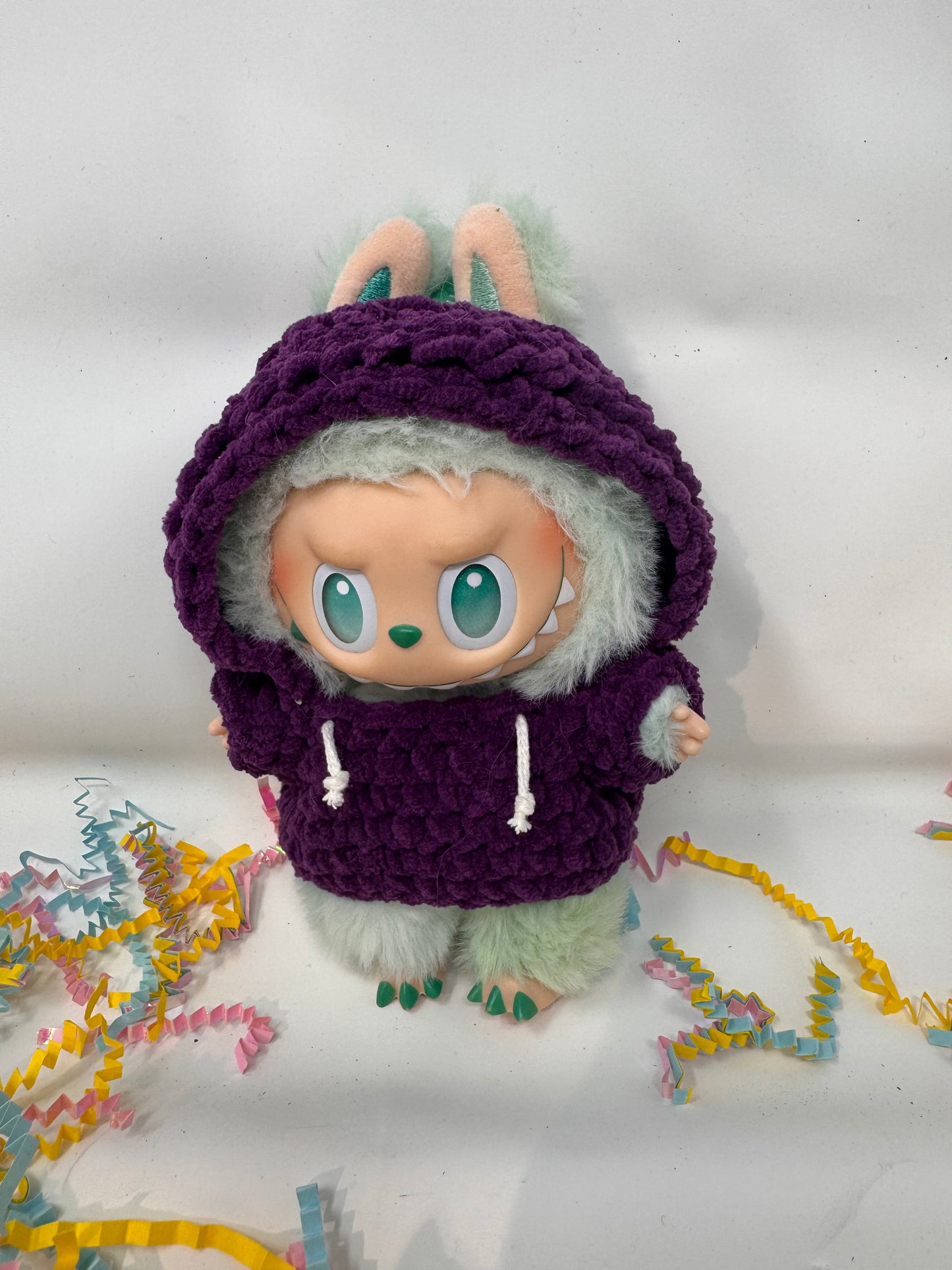 Labubu Crochet Hoodie