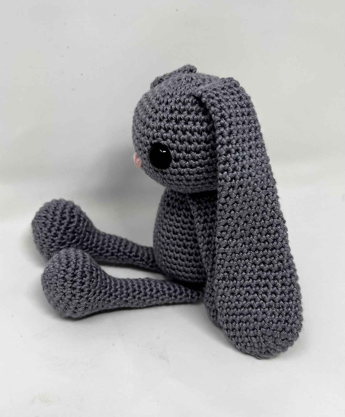 Amigurumi Bunny with Pink Nose